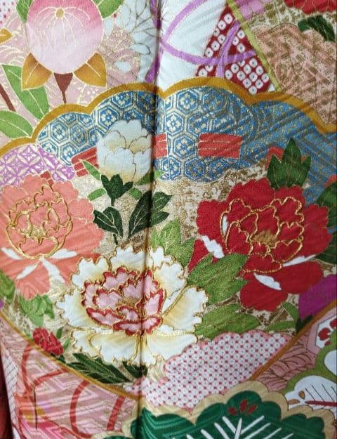 限定セール！1/18(日)まで　433.振袖7点セット 正絹　フルセット　成人式