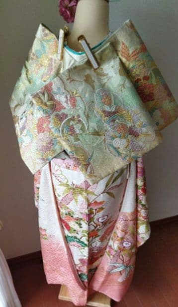 限定セール！1/18(日)まで　433.振袖7点セット 正絹　フルセット　成人式