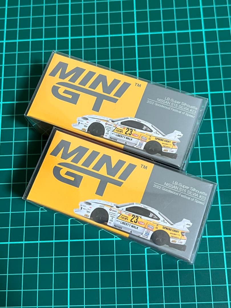 新品　MINIGT No.618 S15 シルビア　スーパーシルエット2個セット