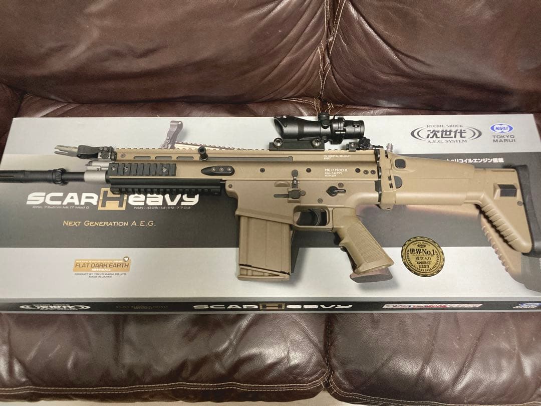 【おまけ付】東京マルイ 次世代電動ガン SCAR-H FDE + ACOG