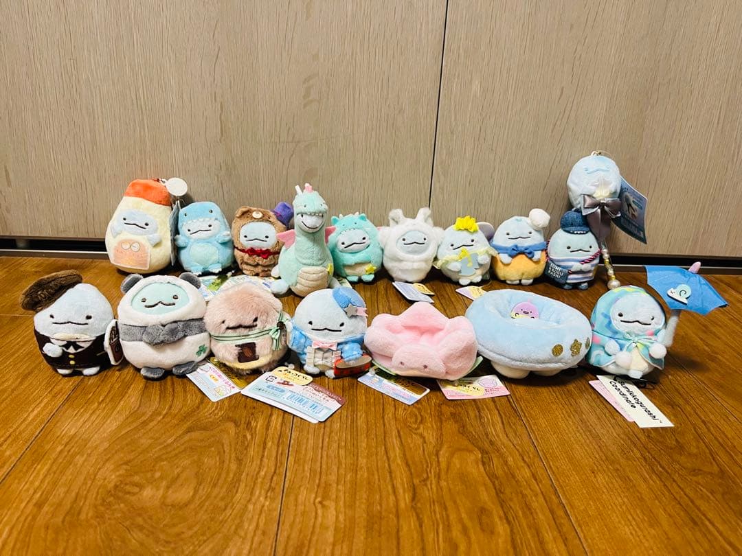 すみっコぐらし　とかげ　てのりぬいぐるみセット