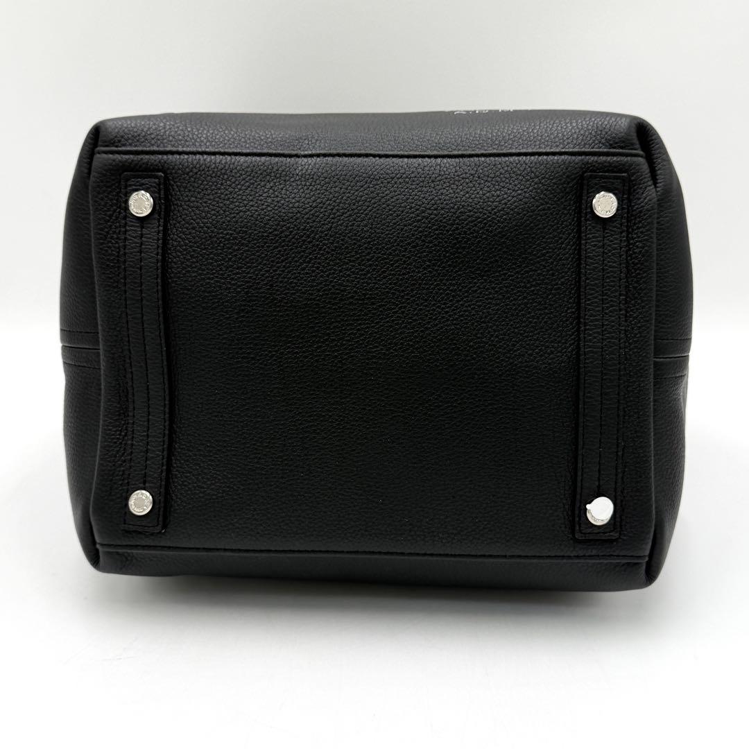 【極美品】ADMJ トートバッグ アールデコモティーフ スパニッシュ ブラック