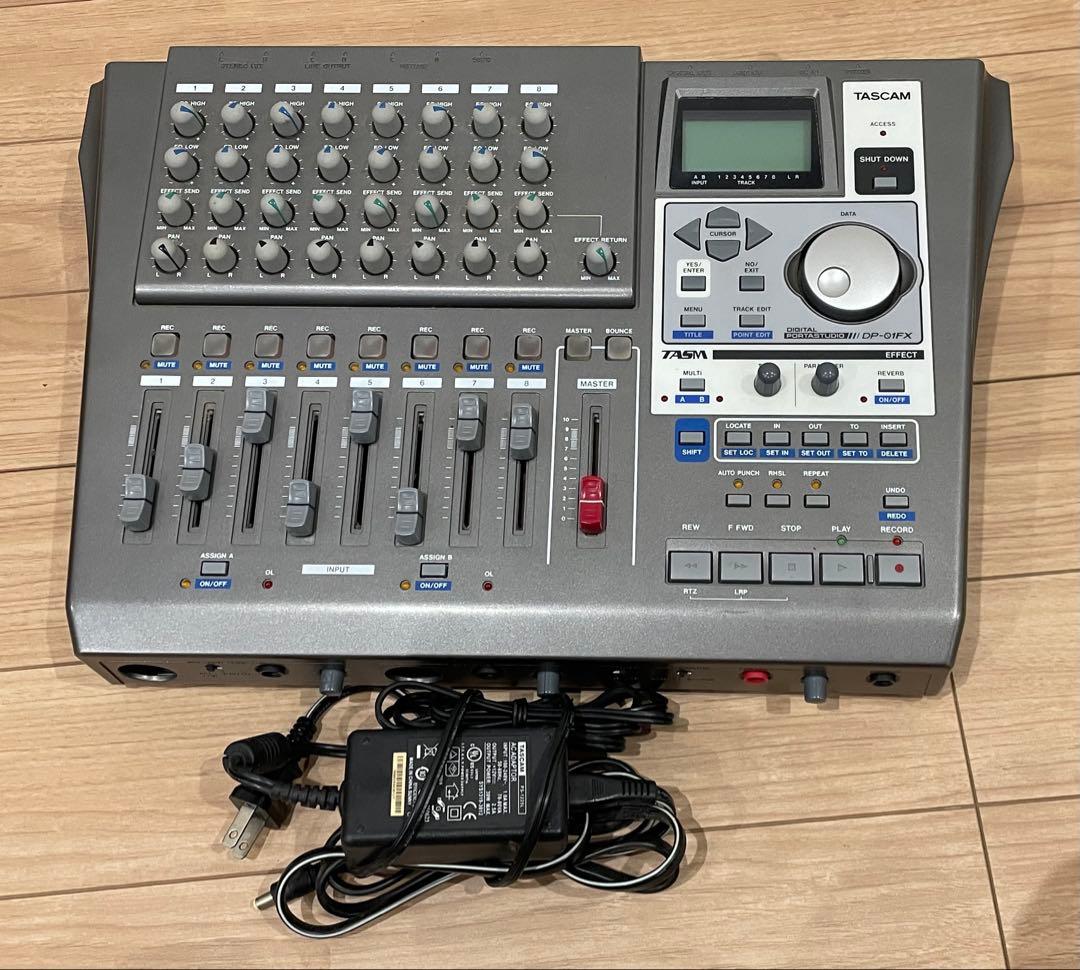 TASCAM HDDマルチトラックレコーダー DP-01FX