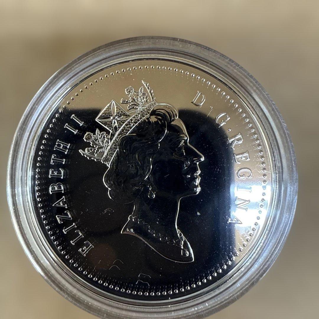 2000年 カナダ 1ドル 硬貨 探検の旅