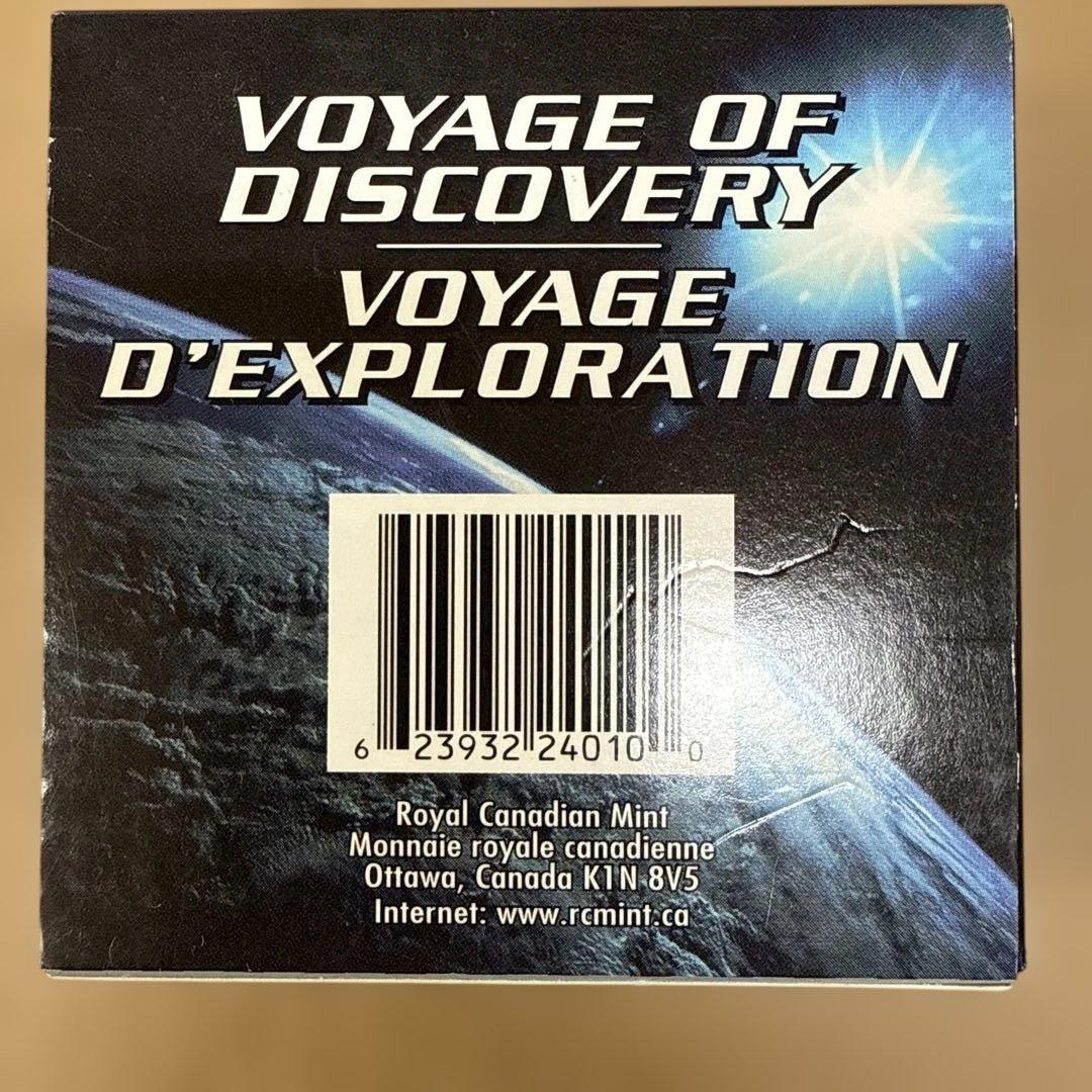 2000年 カナダ 1ドル 硬貨 探検の旅