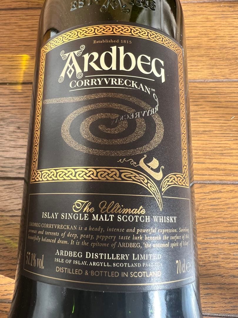 【超貴重】アードベッグ コリーブレッカン　旧ラベル　57.1%