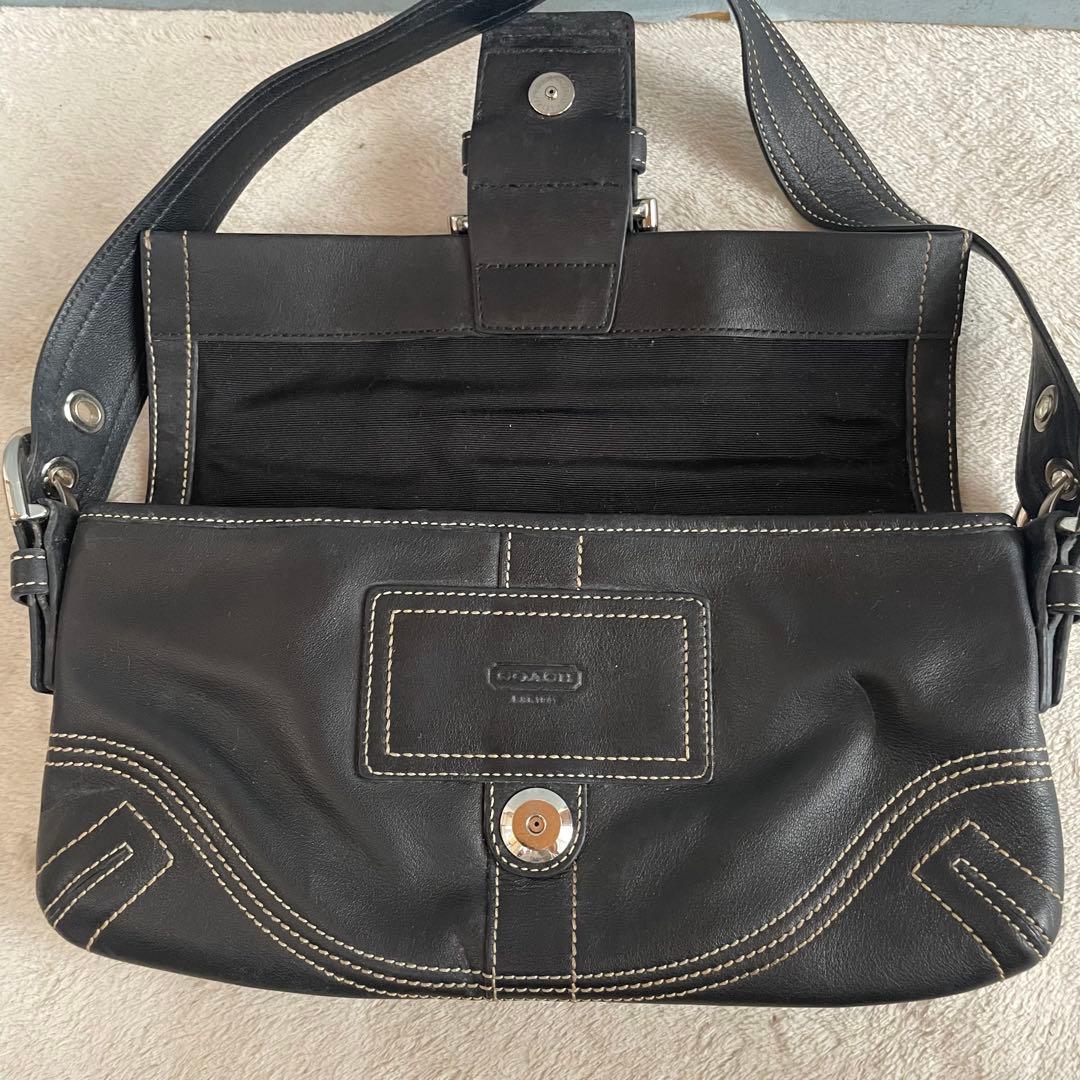 【SMILE.TH様】コーチ ワンショルダーバッグ ソーホー チャーム ステッチ