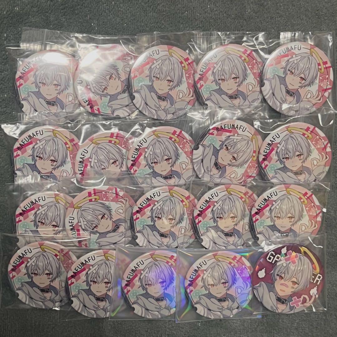 【新品未使用】まふまふ　缶バッジ　20点セット　fps
