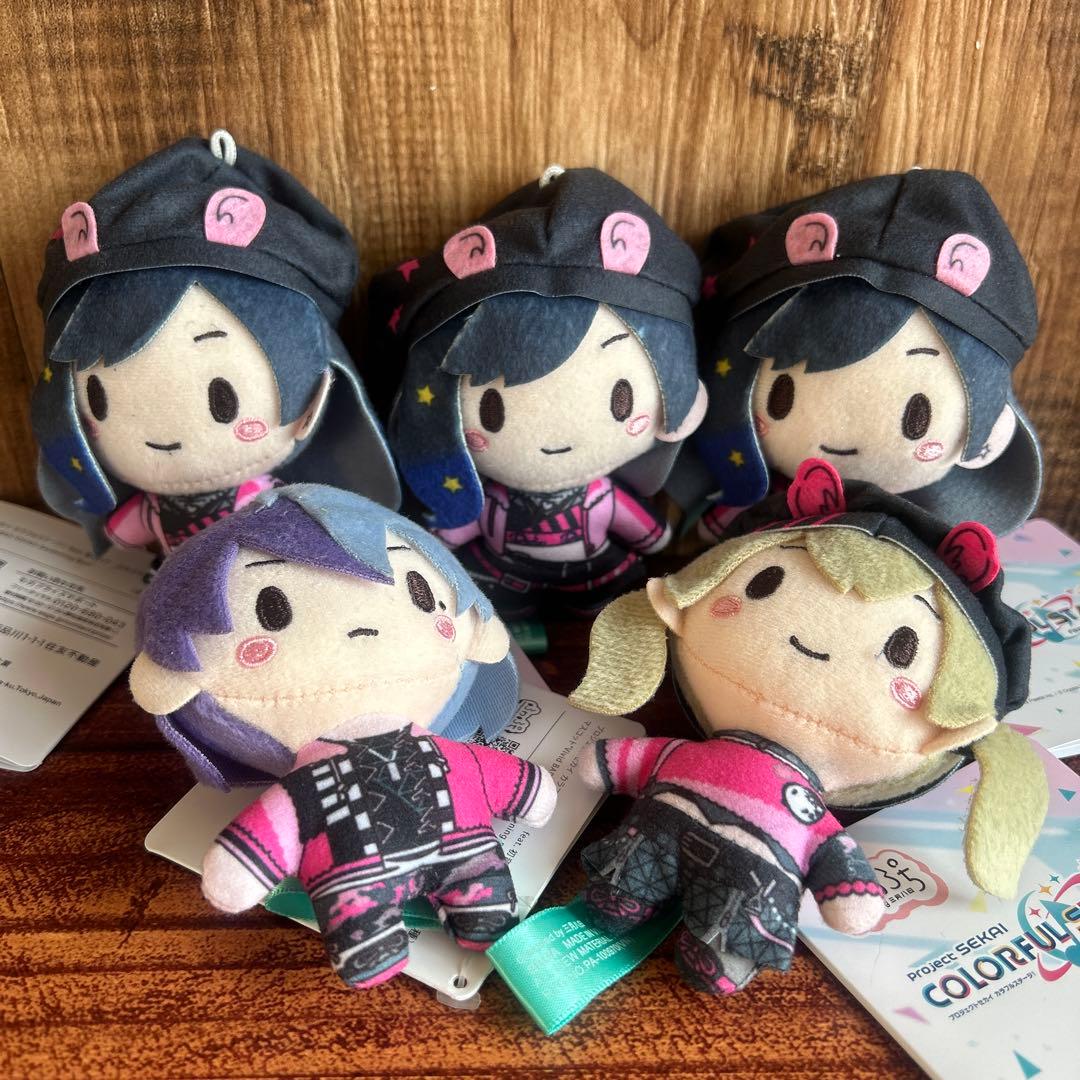 プロジェクトセカイカラフルステージ！プロセカ ふわぷちマスコット 5個セット