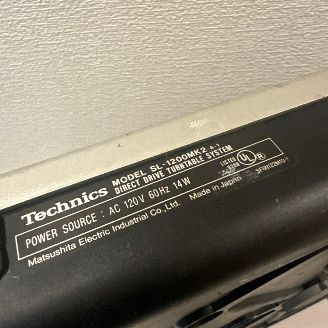 【値切OK】Technics SL-1200 MK2 ターンテーブル DJ