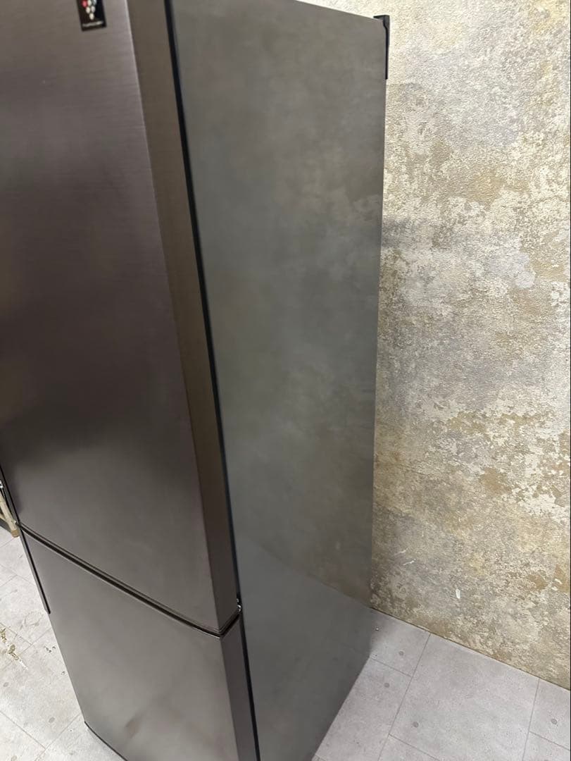 SHARP シャープ 冷蔵庫 271L 2ドア ブラウン系 SJ-PD27D-T