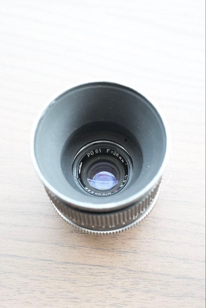 ライカlマウント改造 LOMO PO-61 28mm f2.5 シネレンズ