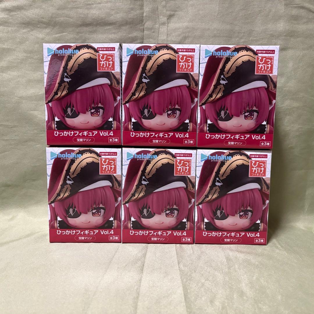 ホロライブ ひっかけフィギュア vol.4 宝鐘マリン 6個セット