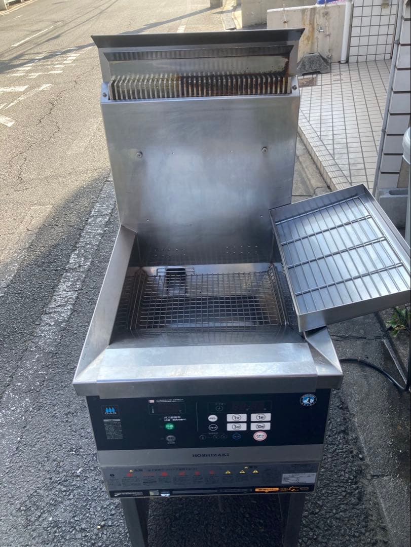 ホシザキ業務用ガスフライヤー FL-18A-GA LPガス　100V