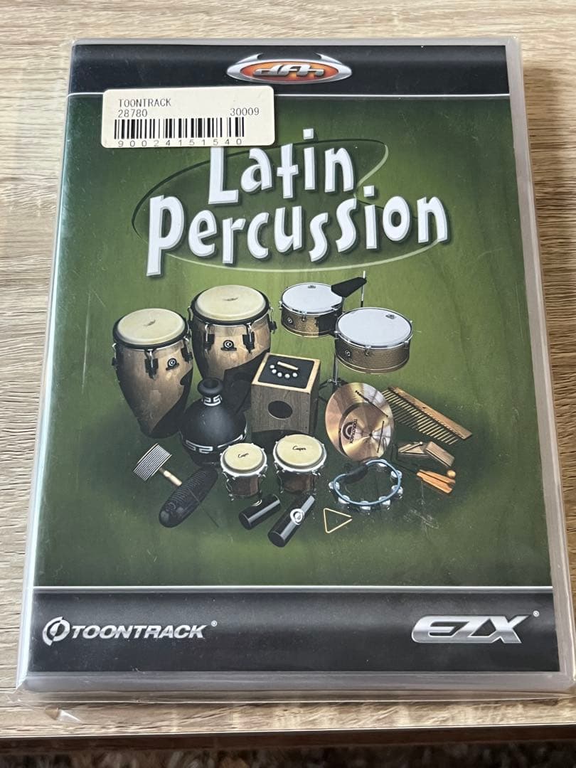 パーカッション・打楽器 Toontrack Latin Percussion EZX