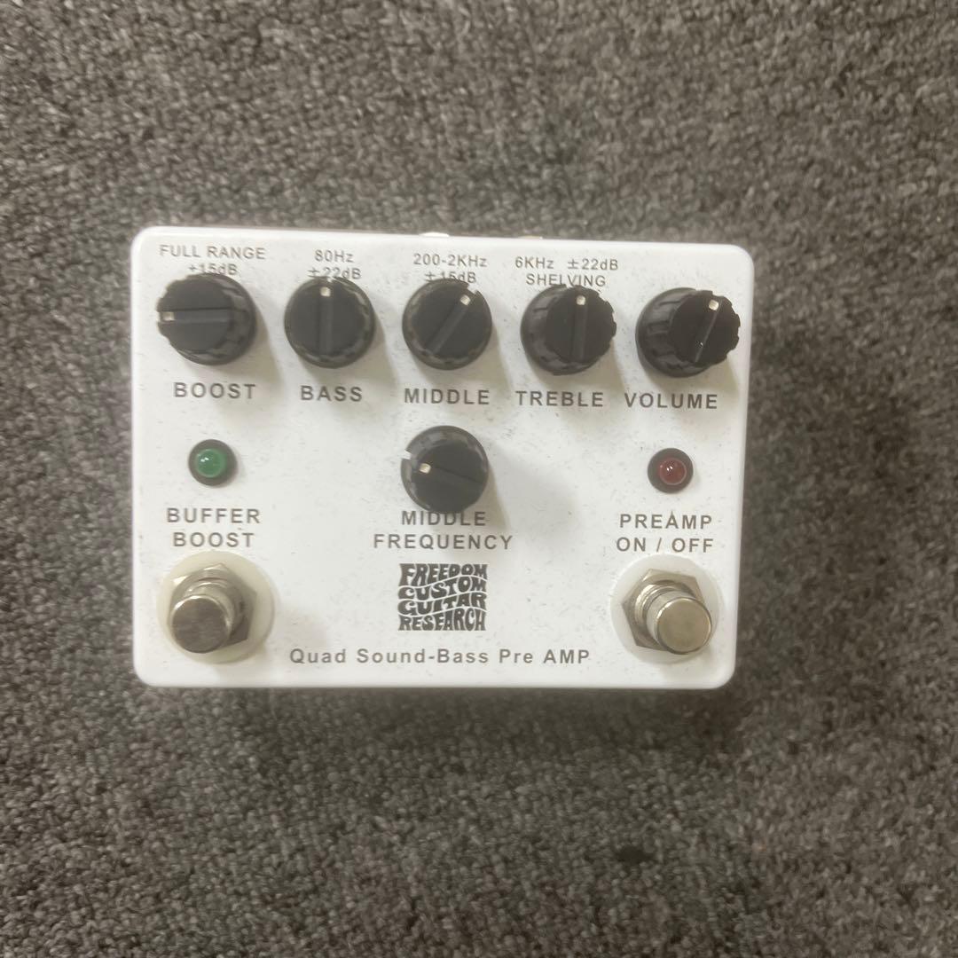 ベース Quad Sound-Bass Pre AMP