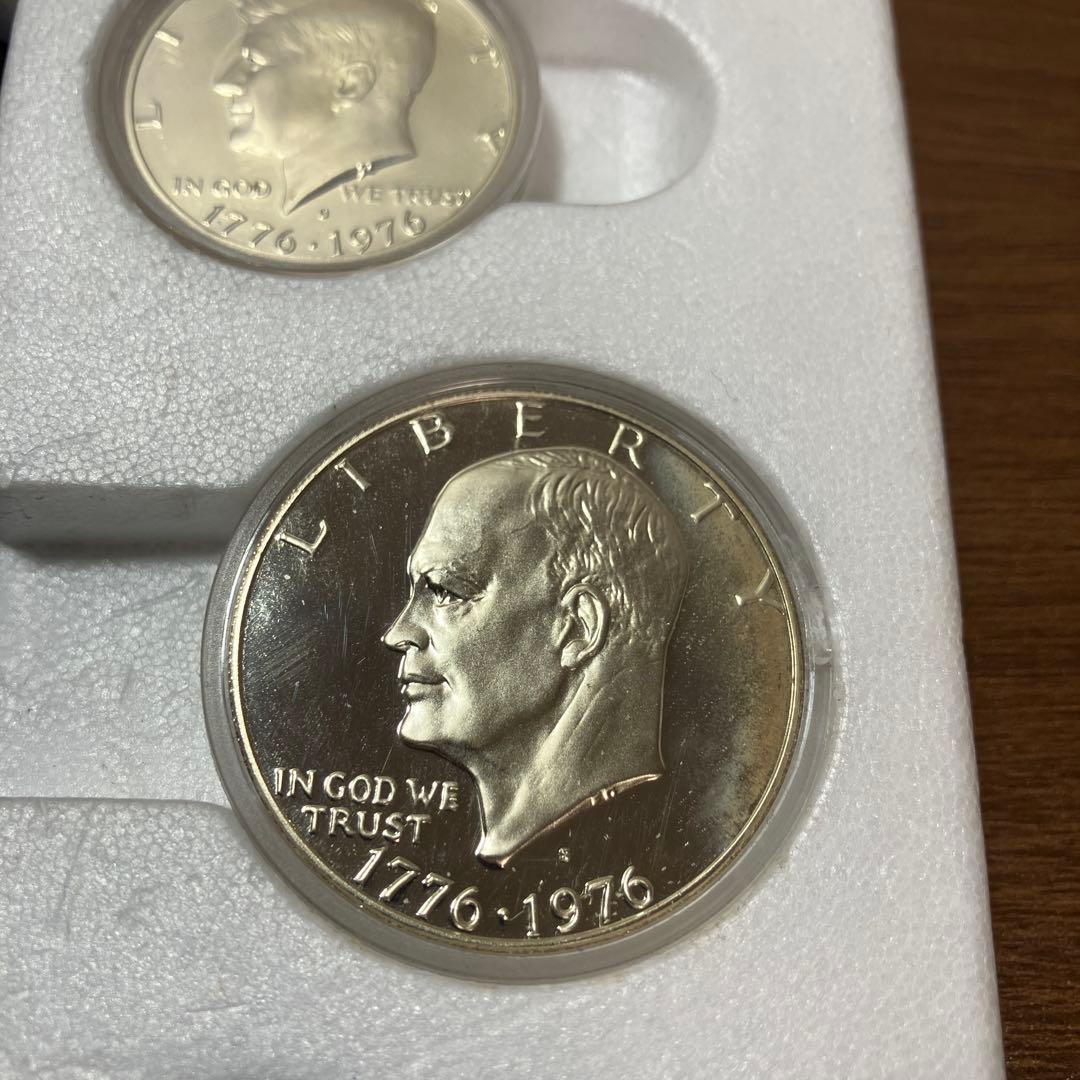 アメリカ　200周年　記念硬貨　銀貨　slv400 貨幣セット　アメリカドル