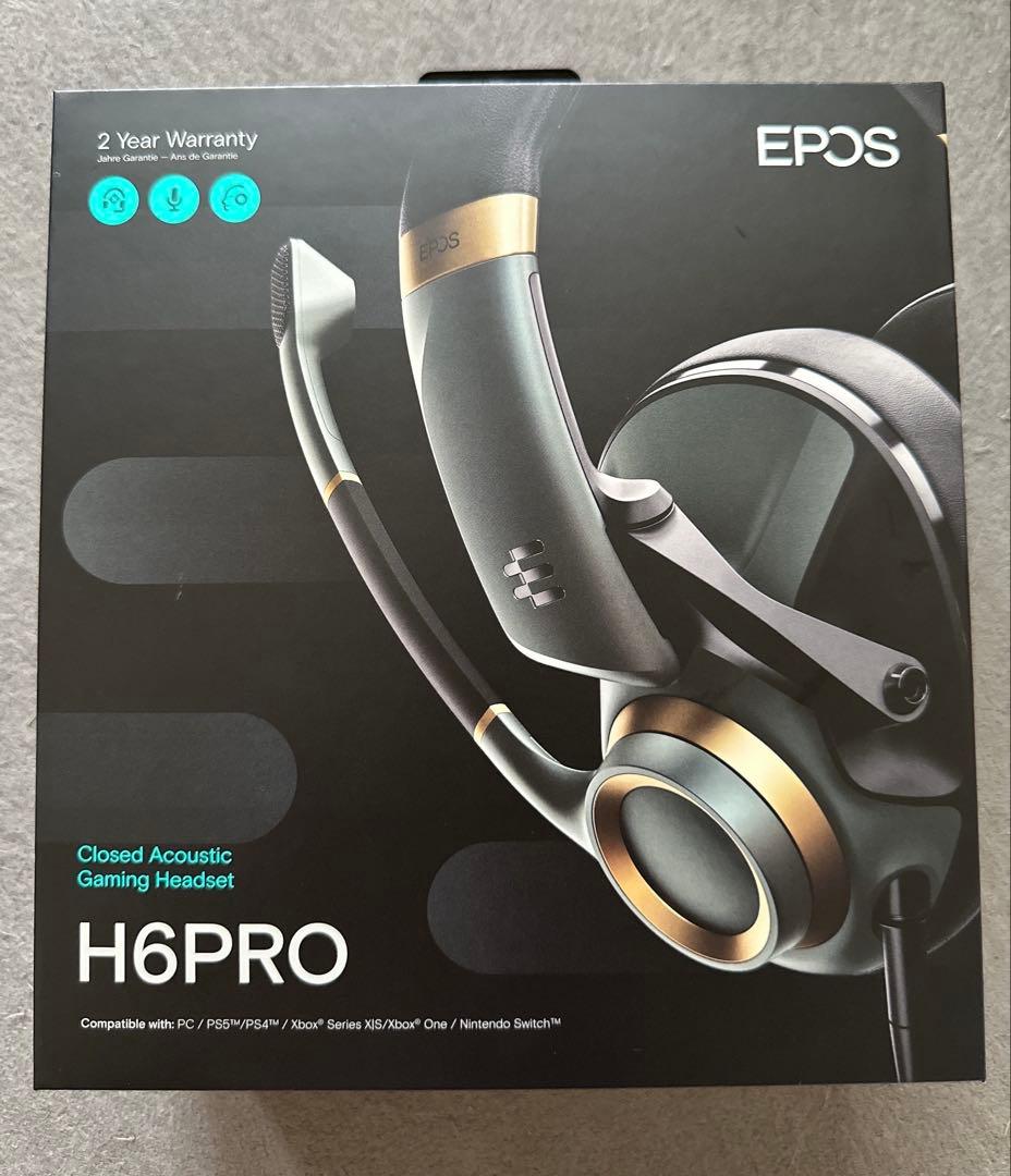 EPOS H6Pro ゲーミングヘッドセット