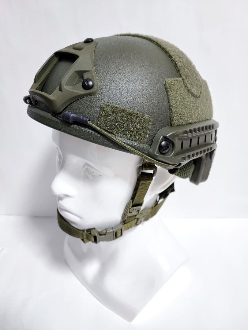 NIJ IIIA レベル3A 陸自迷彩 Fast型 防弾ヘルメット セット