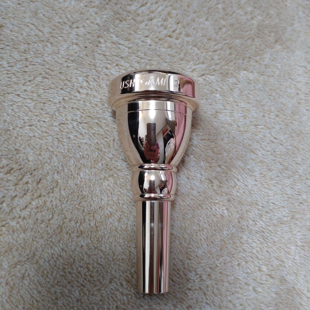 ユーフォニアムマウスピース　ピンクゴールド　USHIGAMI 2