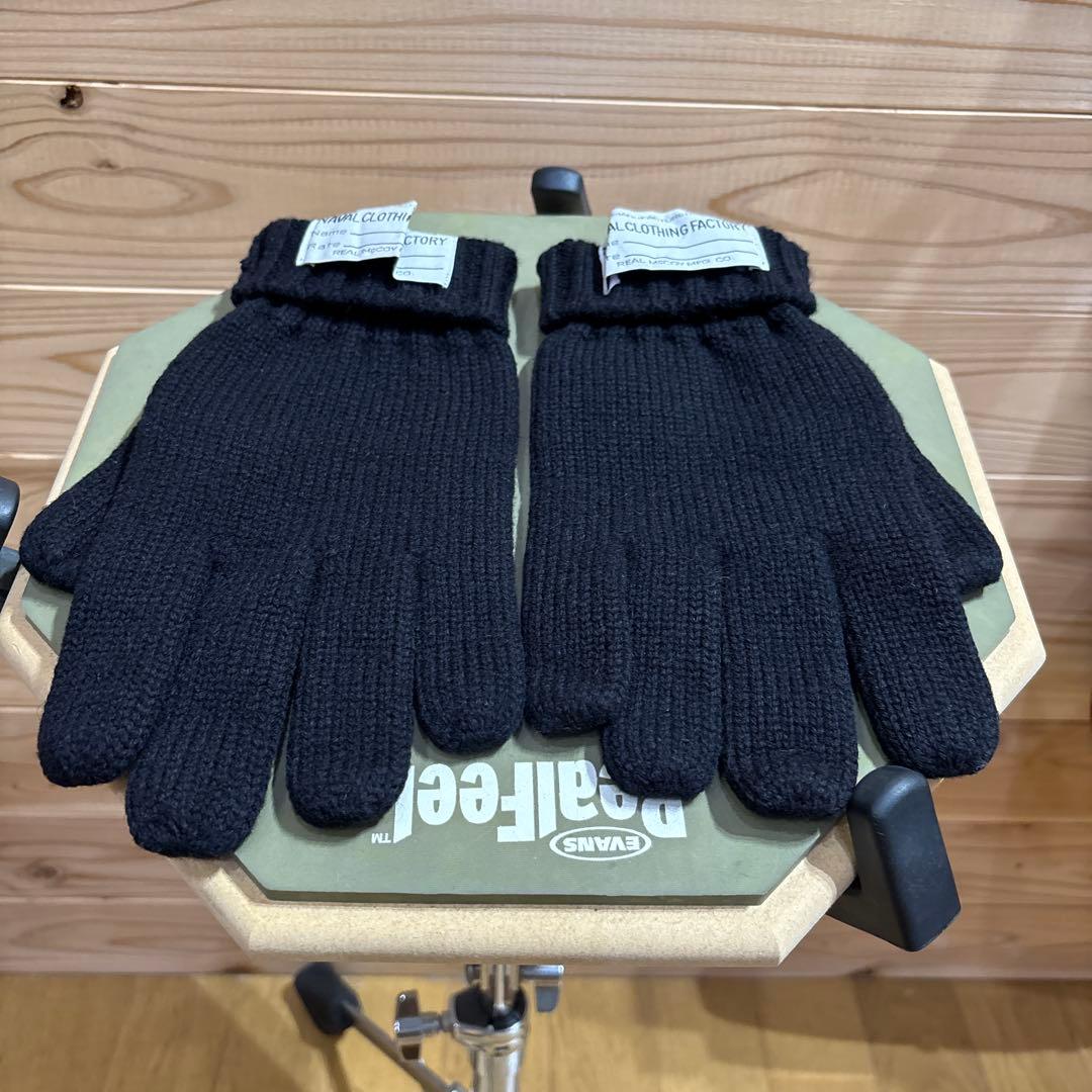 リアルマッコイズ　USNニット手袋　Lot No.MA14101