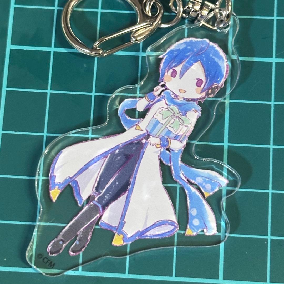 ボーカロイド初音ミク KAITO グラフアート アクリルキーホルダー　バースデー