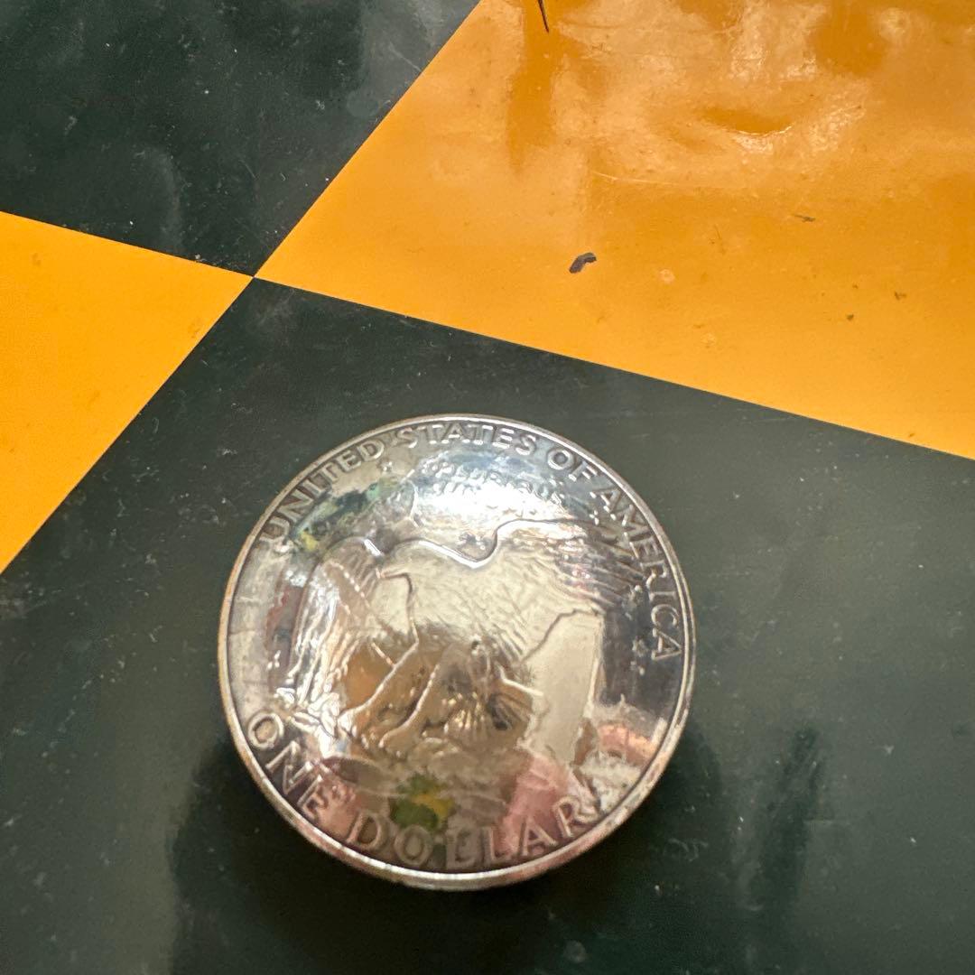 1974年 アメリカ合衆国 1ドル硬貨コンチョ