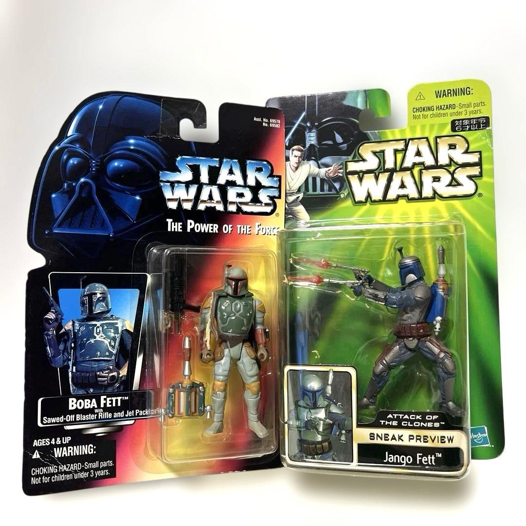 ☆STAR WARS☆ボバ•フェット&ジャンゴ•フェット フィギュアセット☆