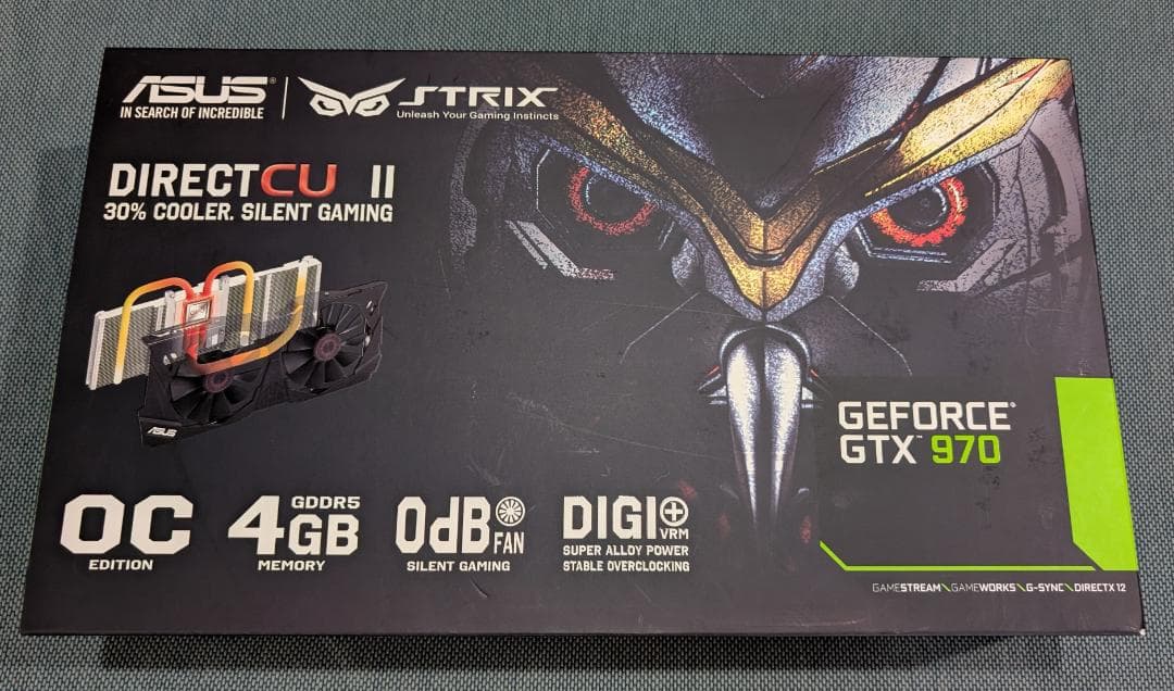 ASUS STRIX GeForce GTX 970 4GB グラフィックボード