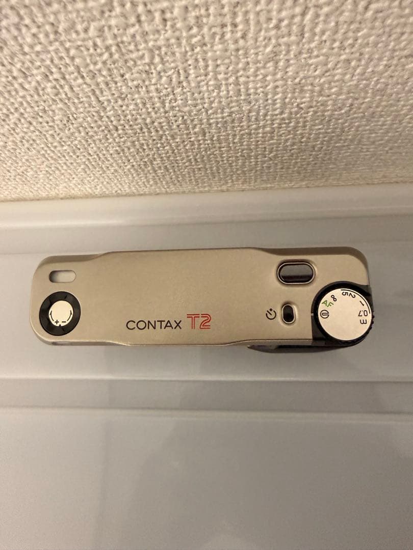 ［極美品］動作確認済み　CONTAX T2 コンパクトフィルムカメラ ケース付き