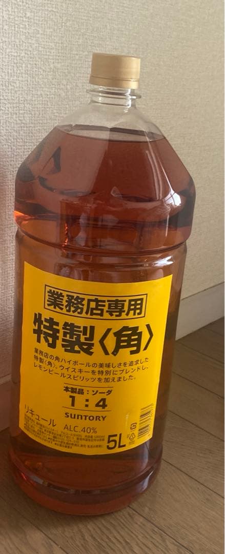 サントリー特製角 5L アルコール40%