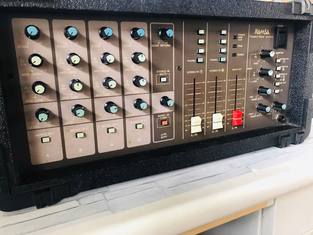 RAMSAパワードミキサー　WR-P01A