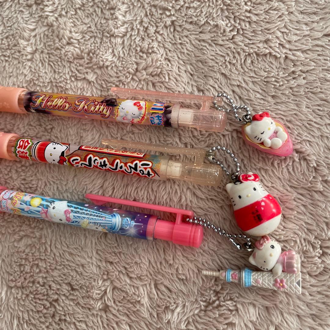 ハローキティ　ご当地キティ　ボールペン　シャープ　18本