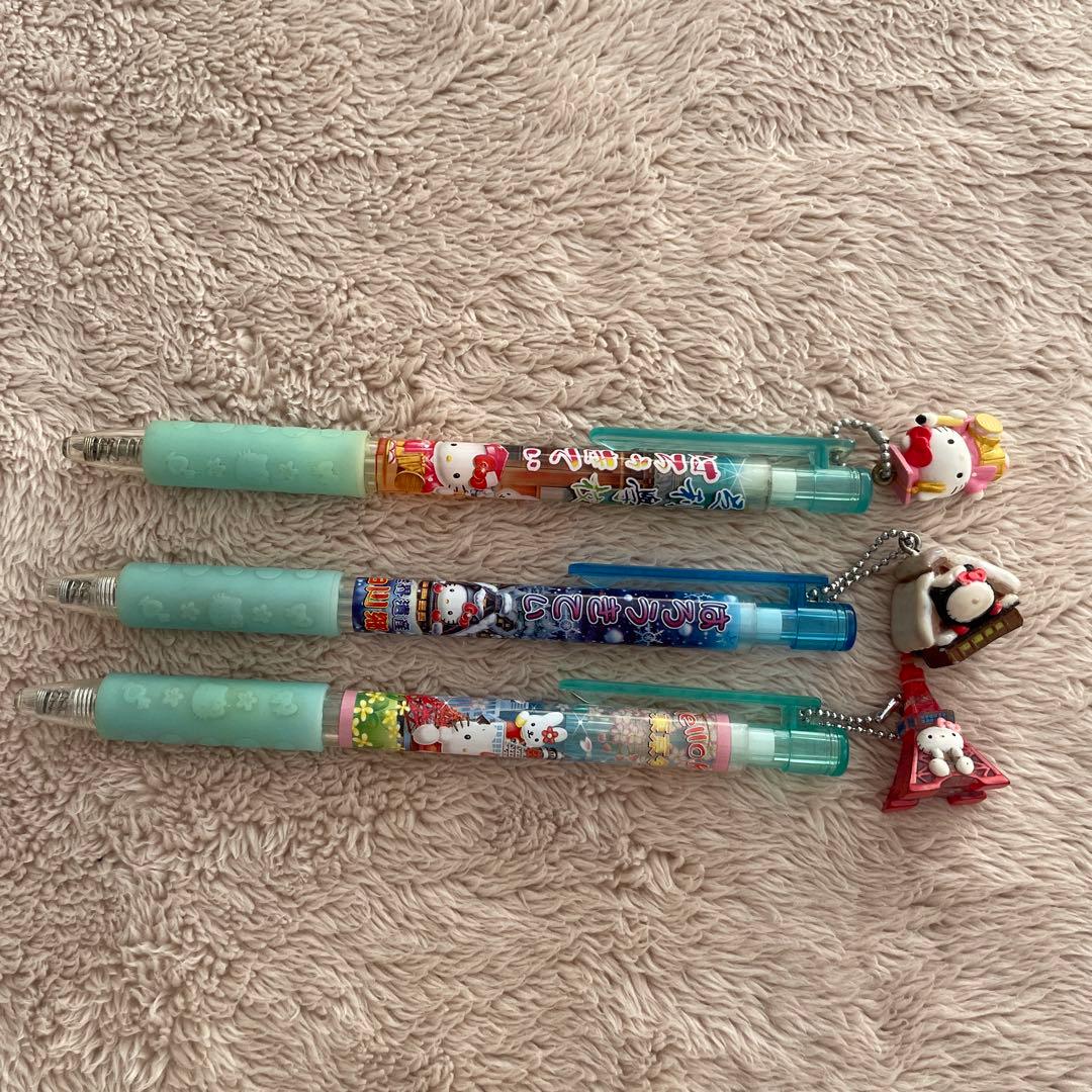 ハローキティ　ご当地キティ　ボールペン　シャープ　18本