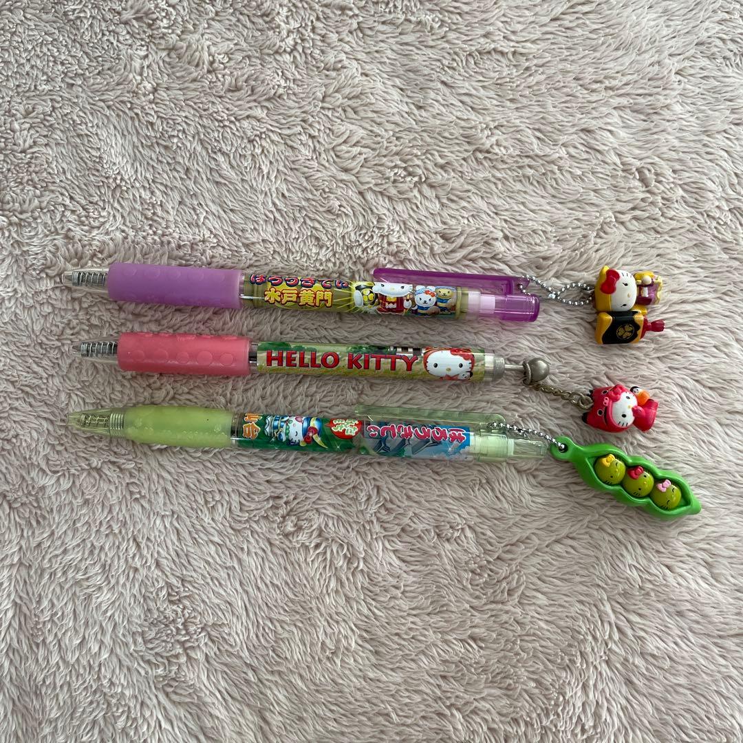 ハローキティ　ご当地キティ　ボールペン　シャープ　18本