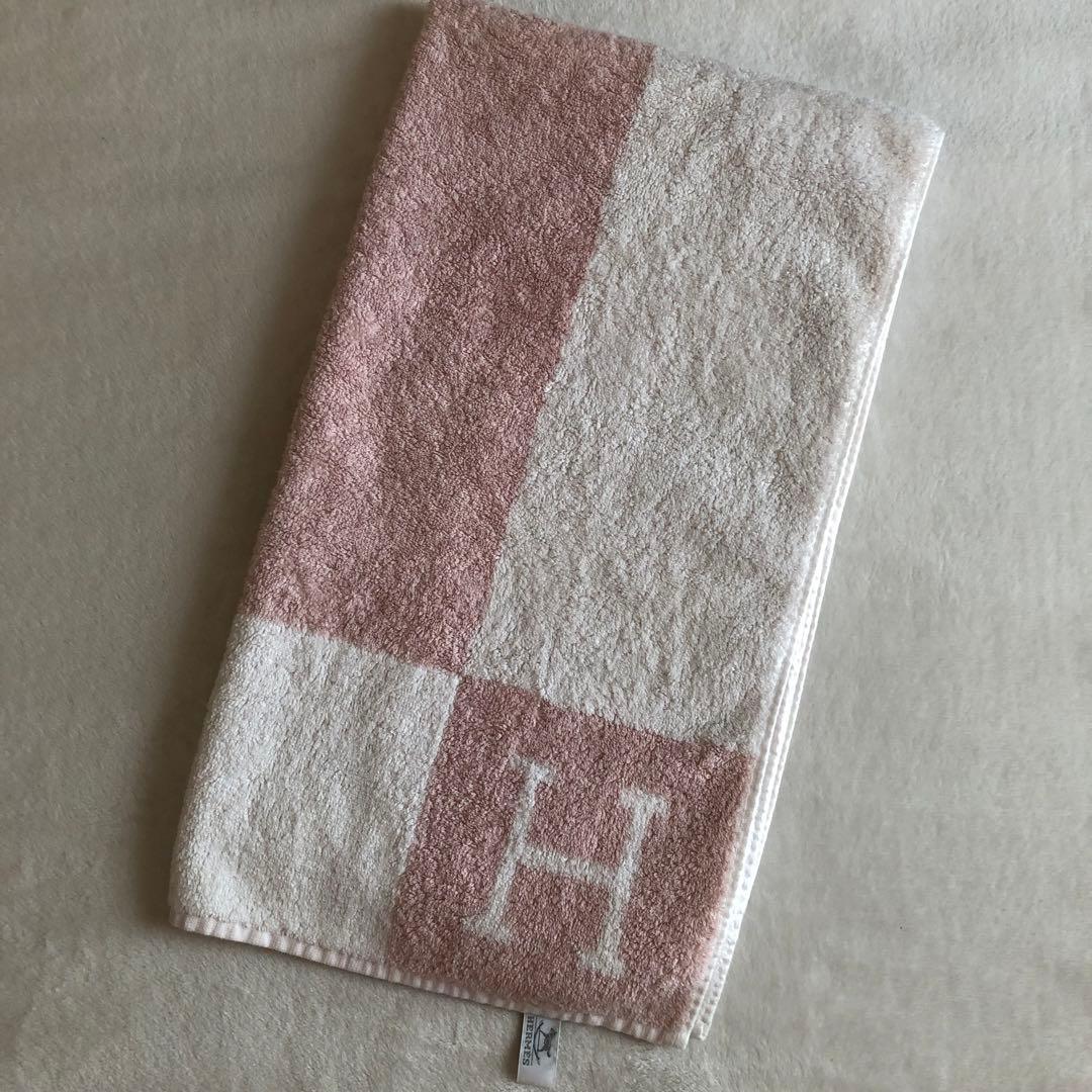 エルメス バスタオル ブランケット アヴァロン ピンク
