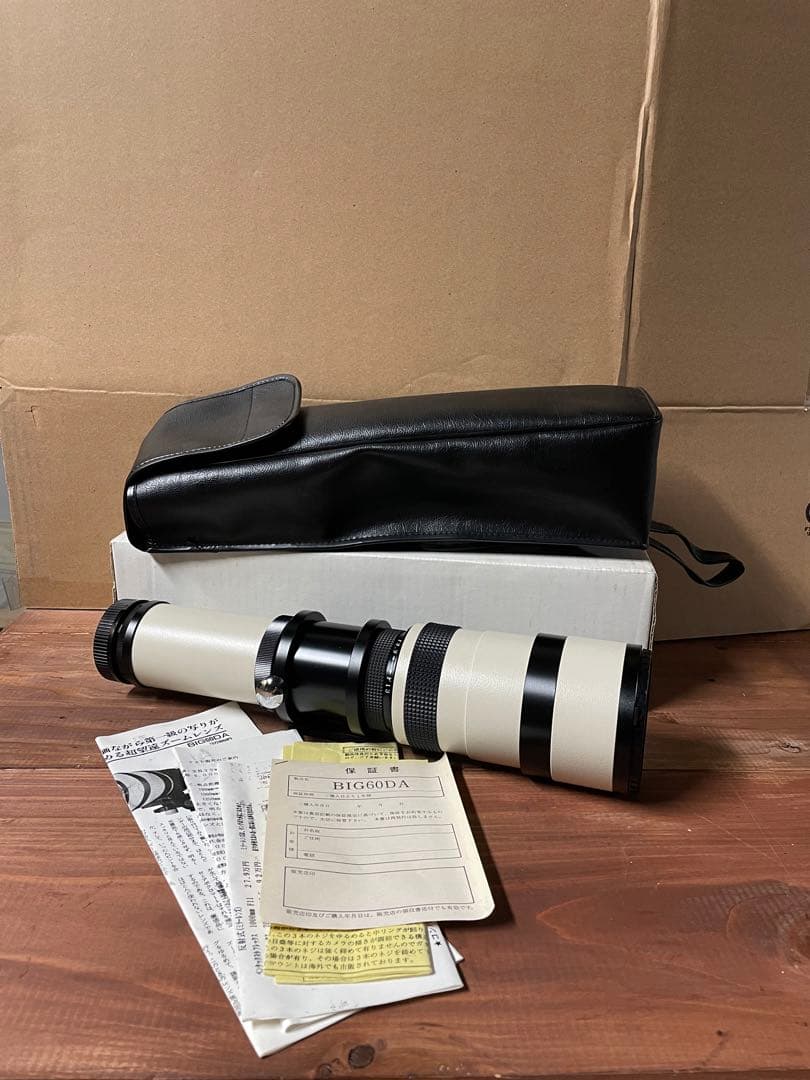一眼レフカメラ用望遠レンズ BIG 60DA