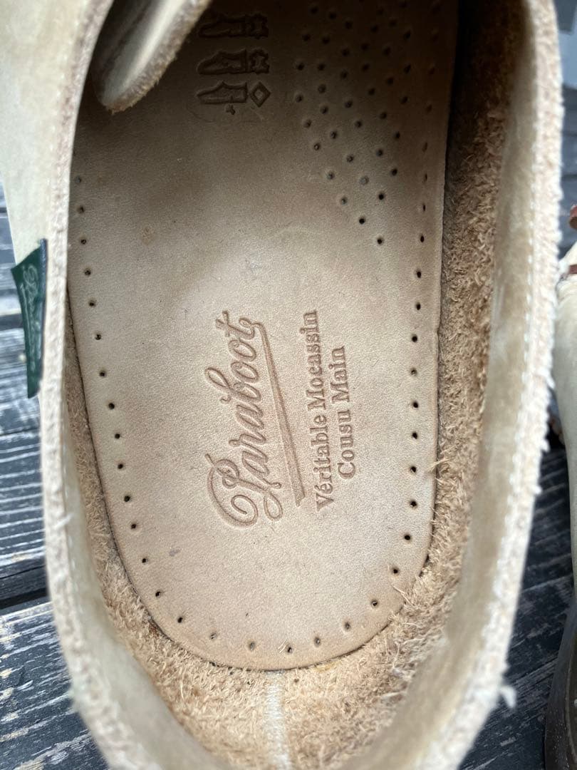 パラブーツ Paraboot Veritable MOCASSIN スウェード