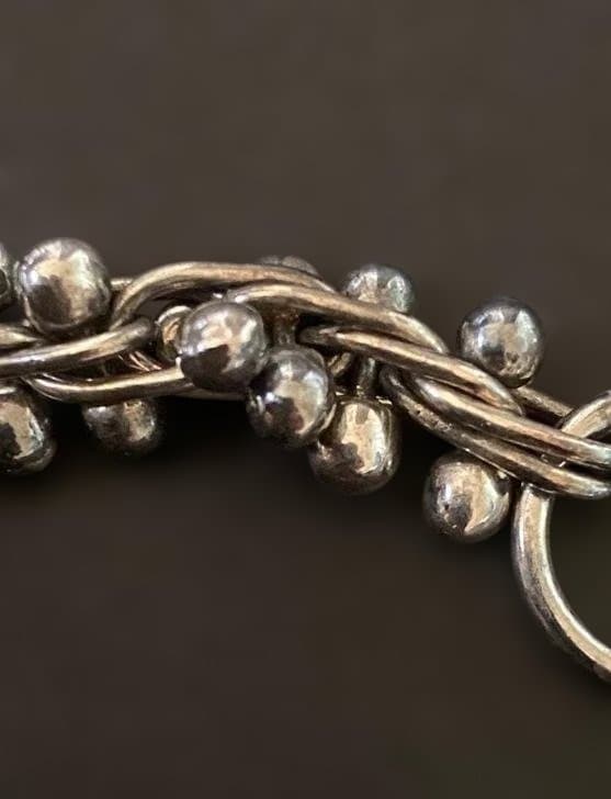 Vintage DNA チェーンリンク シルバー ネックレス