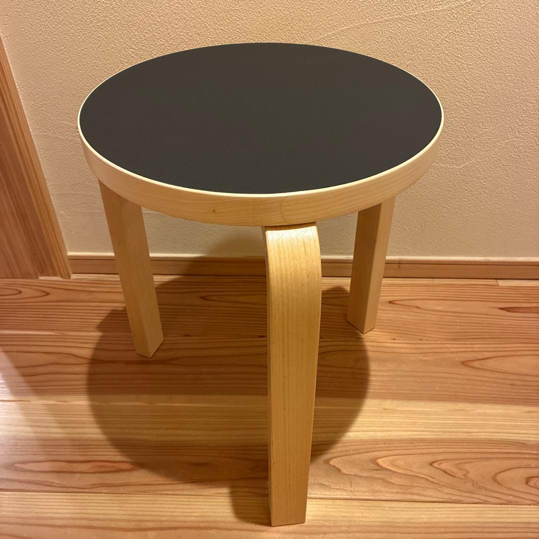 【完売新品】artek stool60 scope別注リノリウム　チャコール