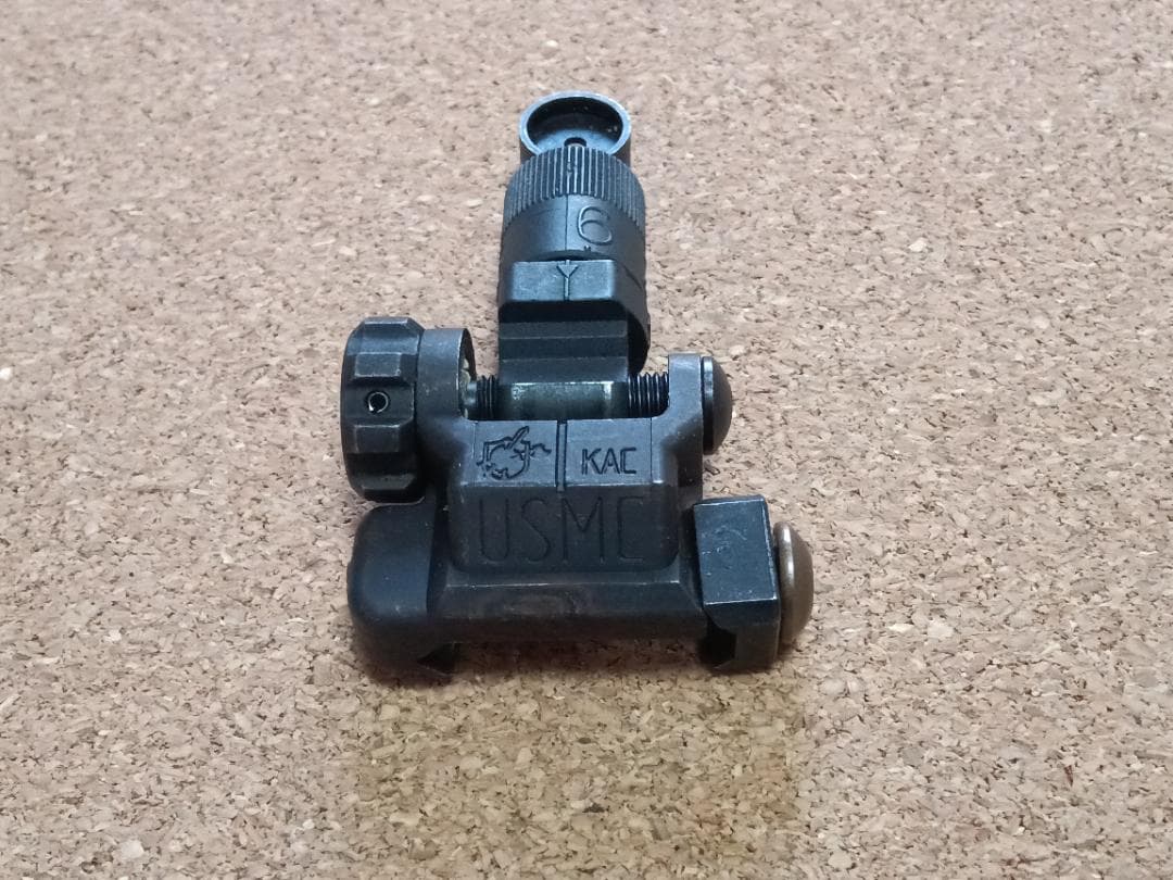 トイガン KAC Folding Micro Flip-Up RearSight USMC