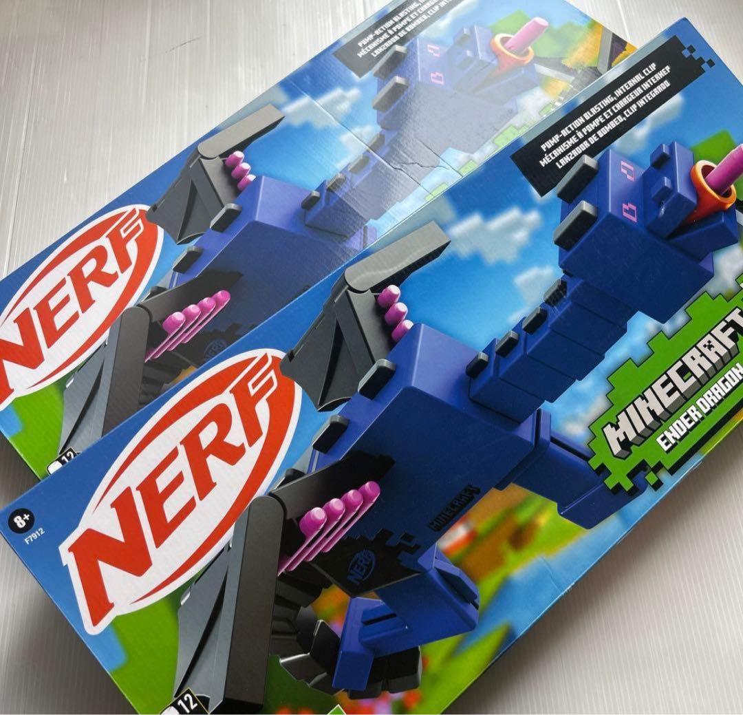NERF Minecraft エンダードラゴン 2点 新品マインクラフトナーフ銃