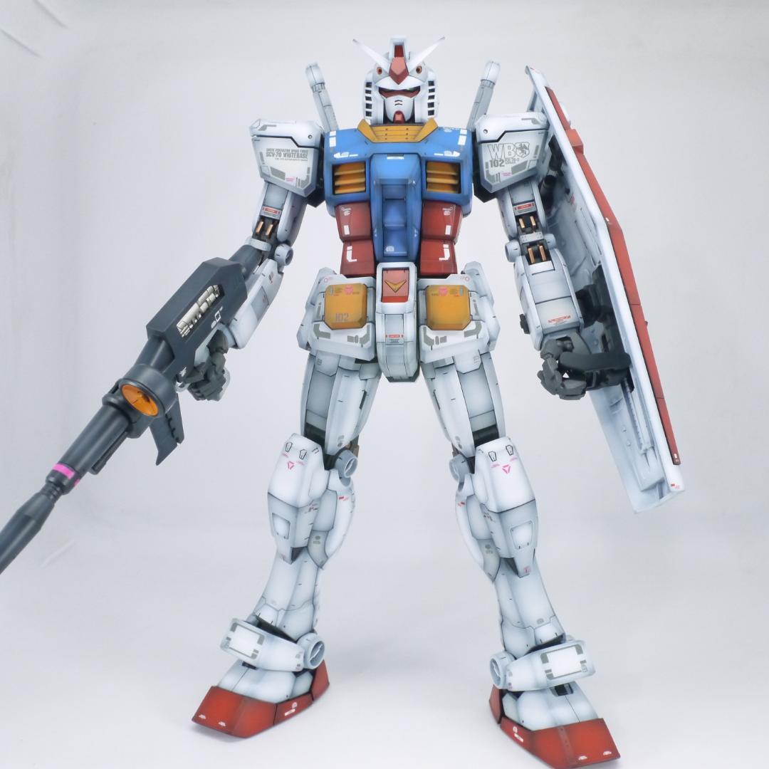ガンプラ　MG ガンダム Ver3.0　全塗装　完成品