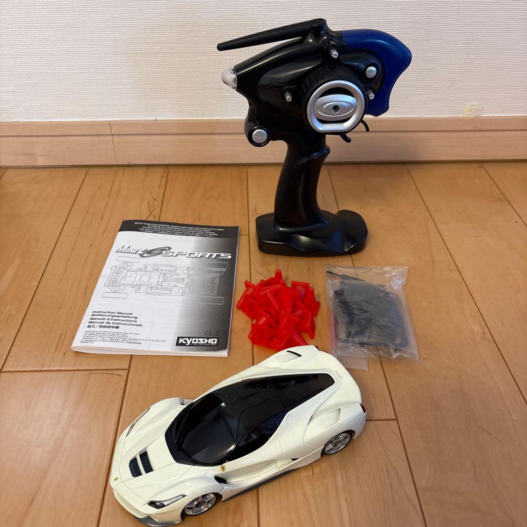 Kyosho Mini-Z Sports ラ　フェラーリ　ホワイト　MR-03S
