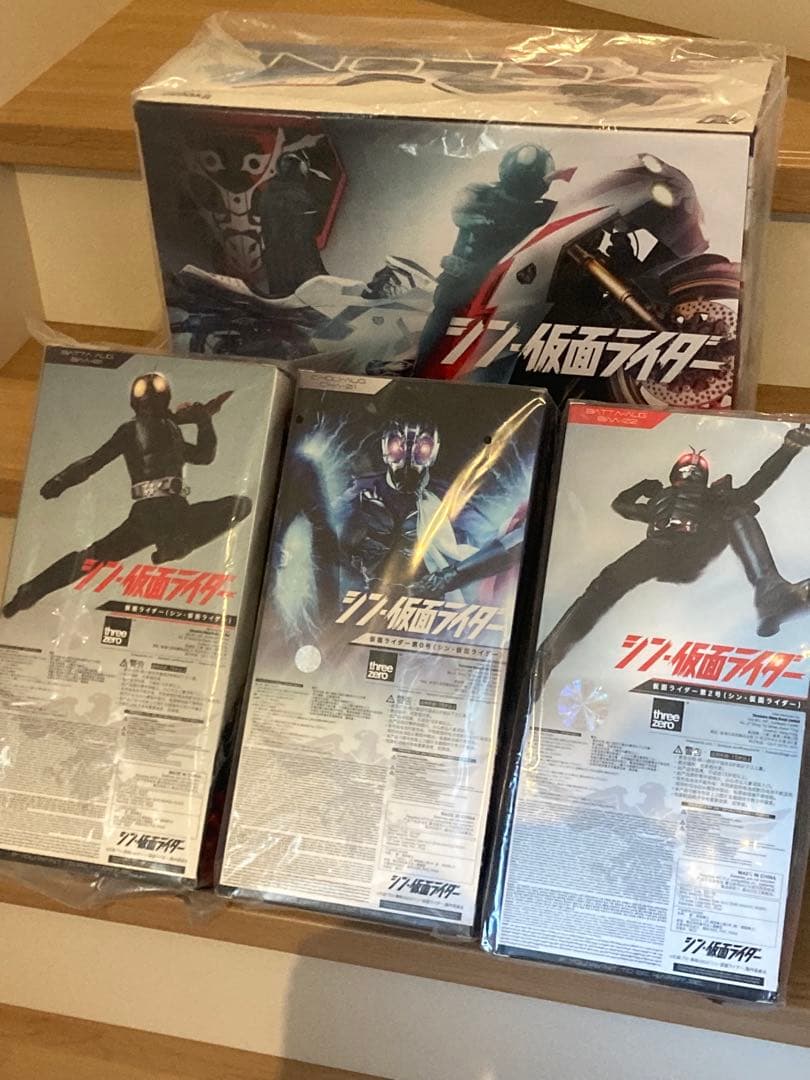 フィグゼロ 1/6仮面ライダー＋第2号＋第0号＋仮面ライダー用変形サイクロン号