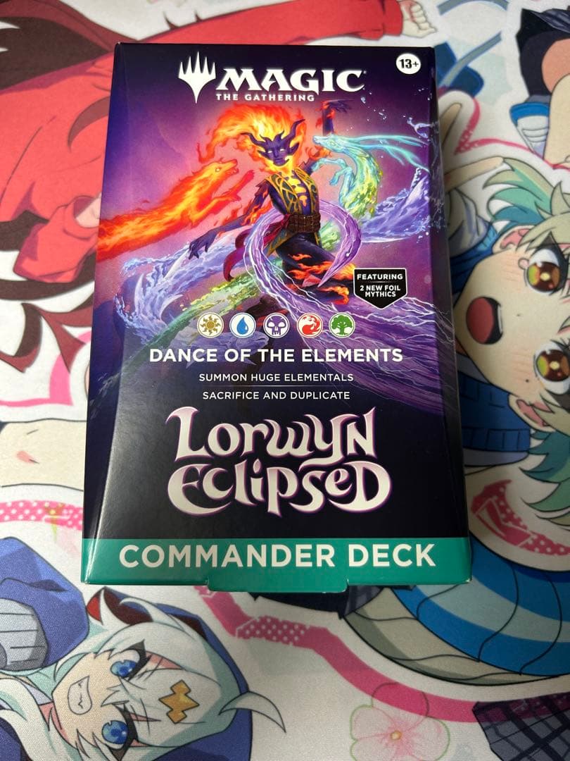 mtg エレメンタルの舞踊 英語版 統率者デッキ ローウィンの昏明