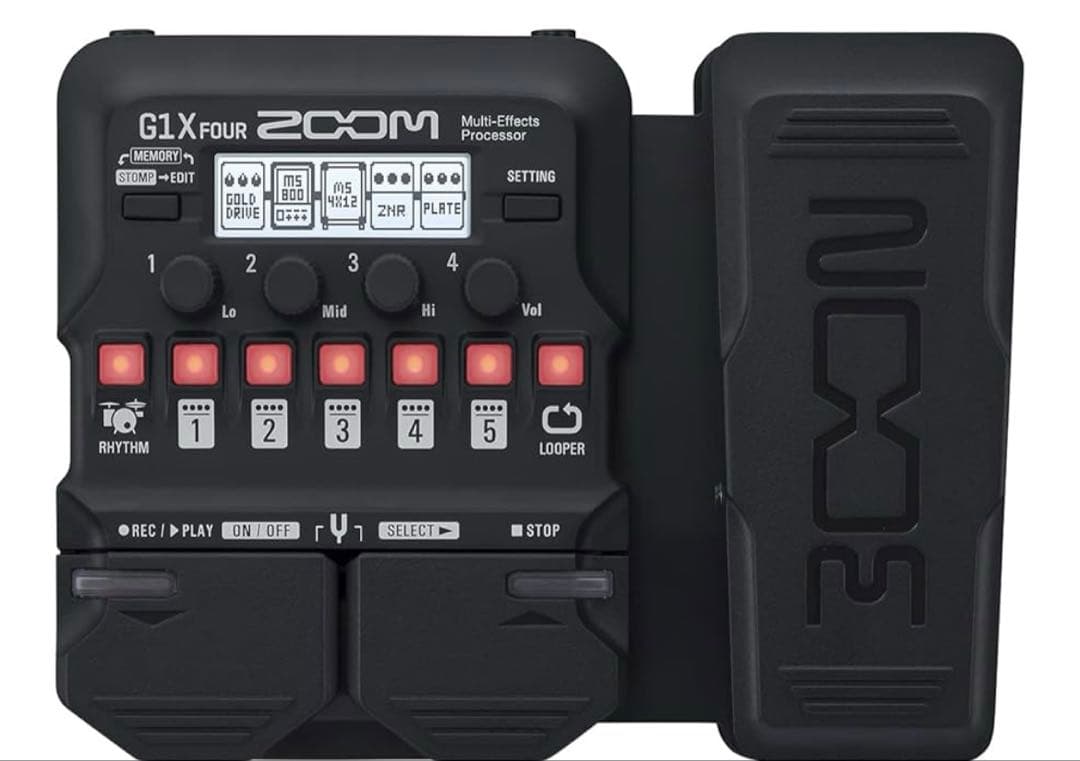 ZOOM G1X FOUR ギター用マルチエフェクター