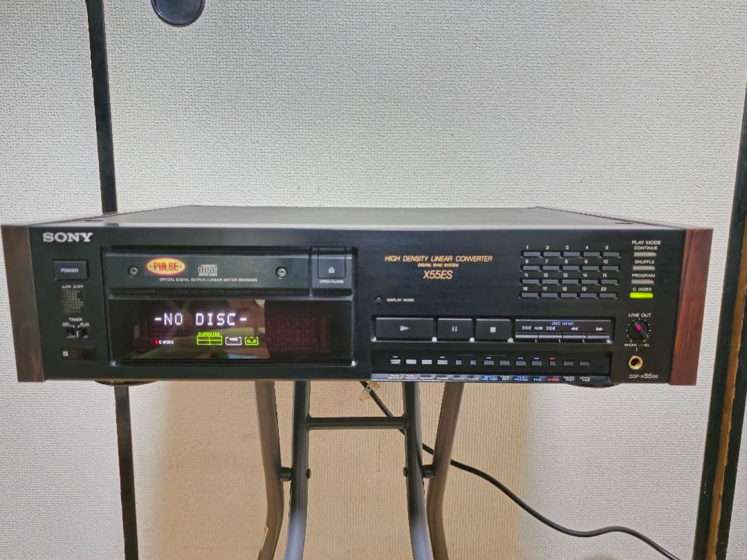 SONY CDプレイヤー　CDP-X55ES
