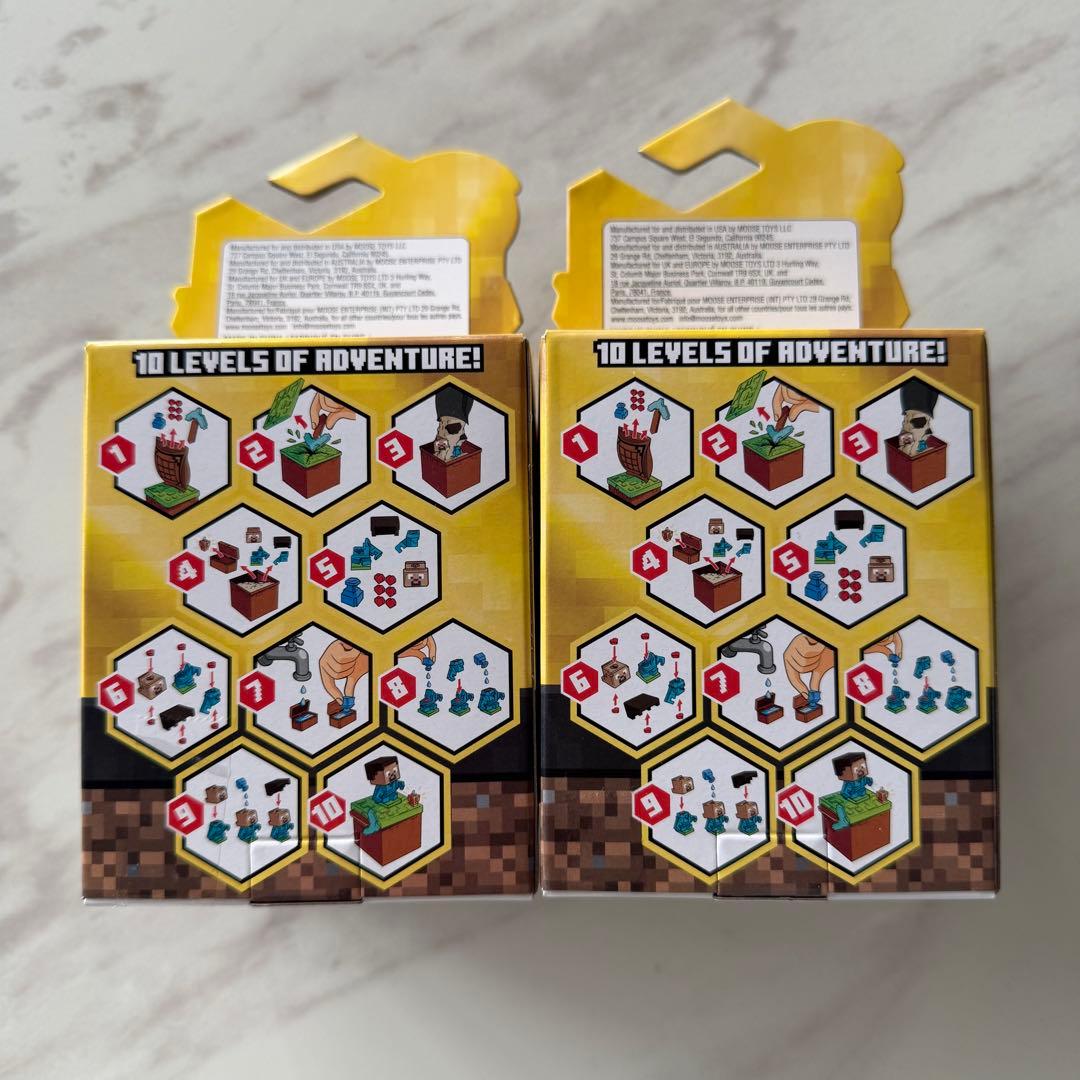 2点セット★新品未開封★トレジャーX マインクラフト オーバーワールド