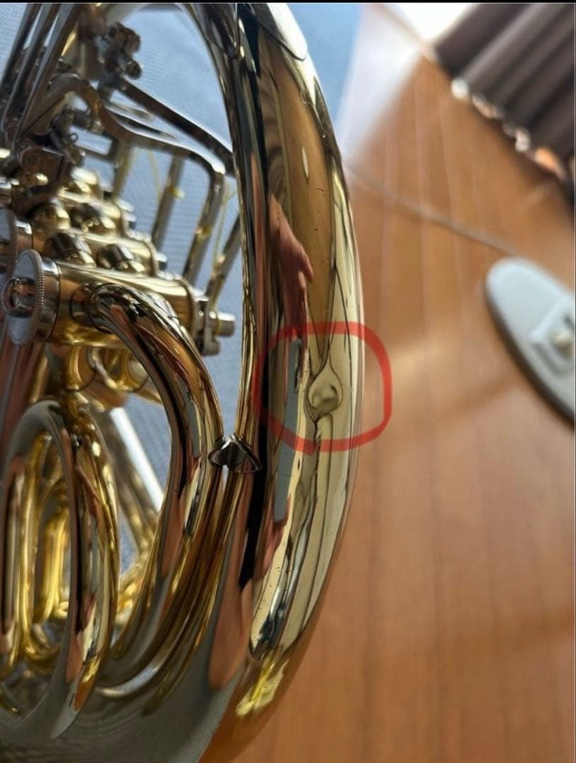 YAMAHAフルダブルホルンYHR-567Dケース付アレキ 8F